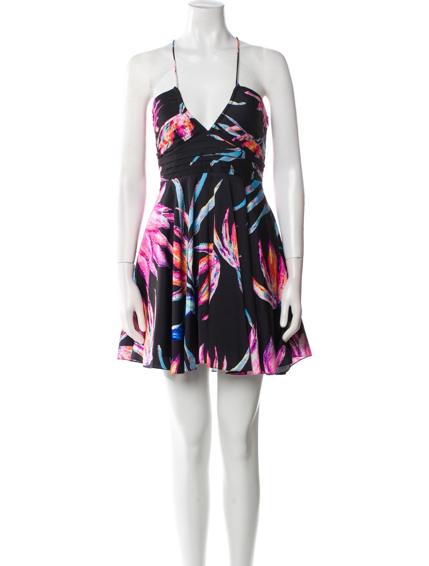 Rococo Sand Floral Print Mini Dress